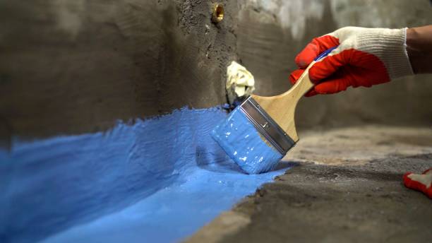 Commercial Vapor Barrier Installation project at a Mascot, TN business property by SJ Waterproofing Pros
